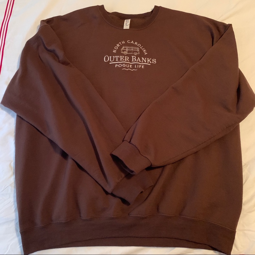 Embroidered NC Outer Banks Pogue Life Sweatshirt